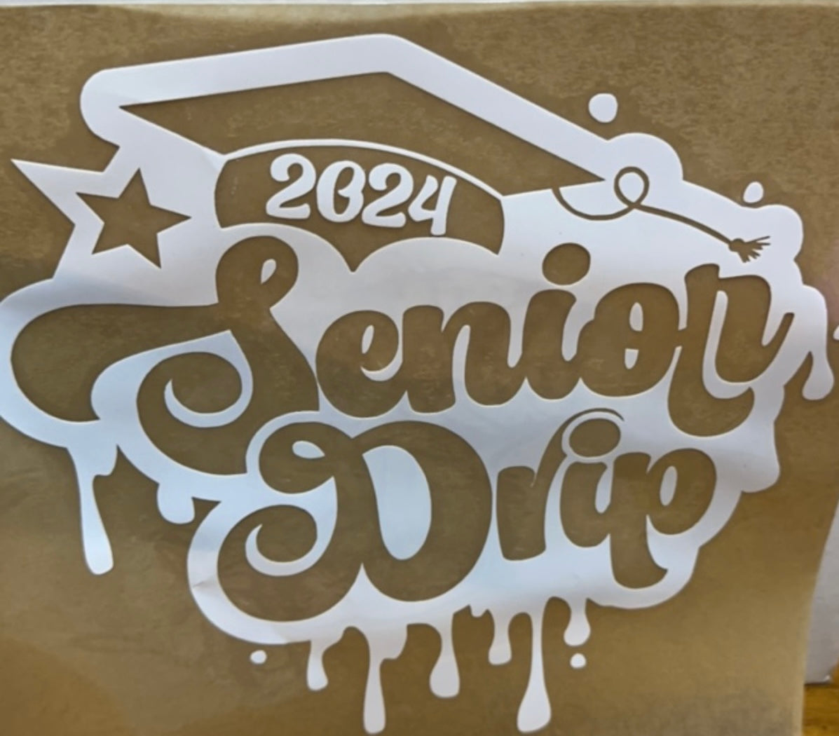 Senior Drip 2024-white