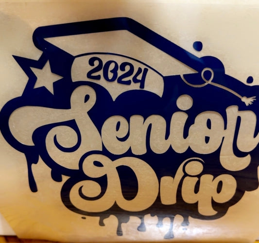 Senior Drip 2024-white